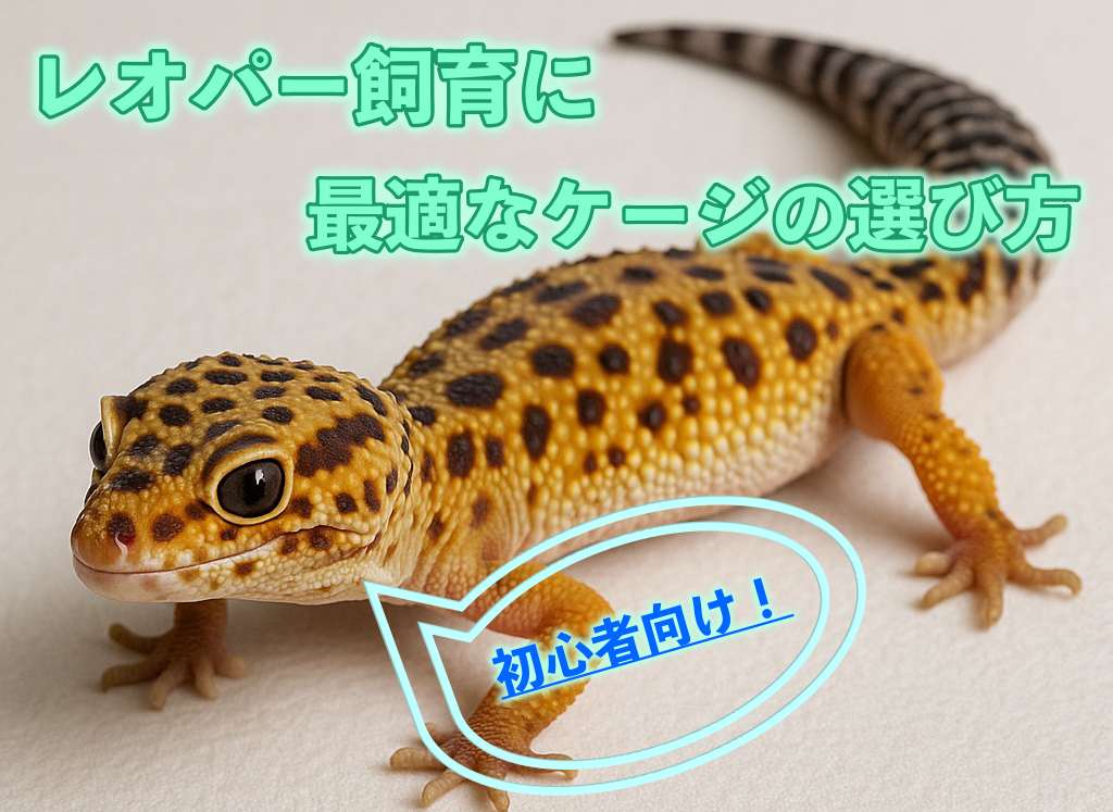 レオパードゲッコーおすすめケージ